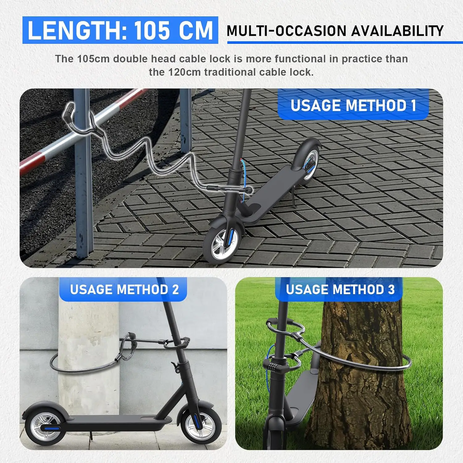 Motorcycle Lock E Scooter Lock for Personal Travel Supplier 5