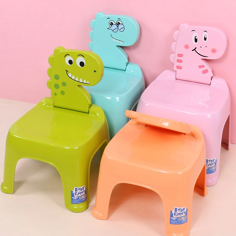 Hongxing Cheap Plastic Kid Chairs, Cartoon Animal Style Children's Plastic Stool 1