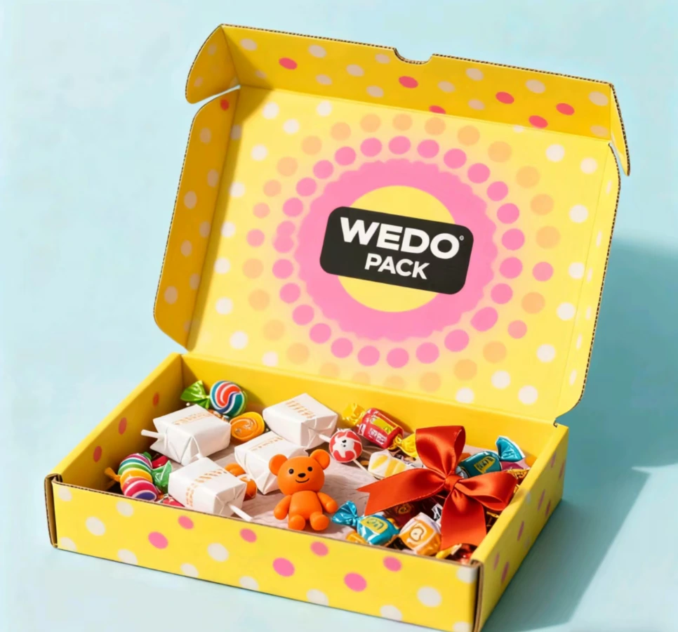 Custom Printed Mailing Box Folding Corrugated Cardboard Paper Packaging Box 1