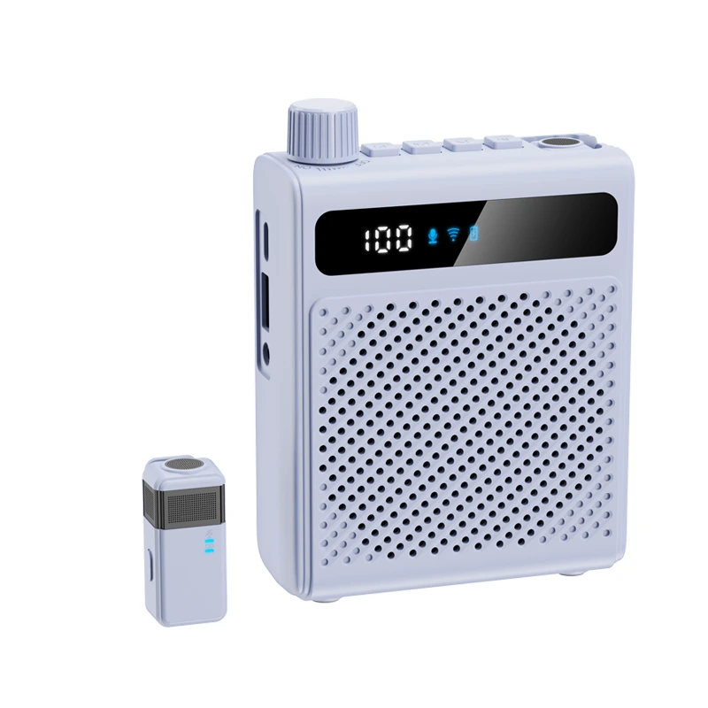 Syncmic KY300 UHF Wireless Lavalier Microphone with Amp, Long Range & Noise Reduction 1