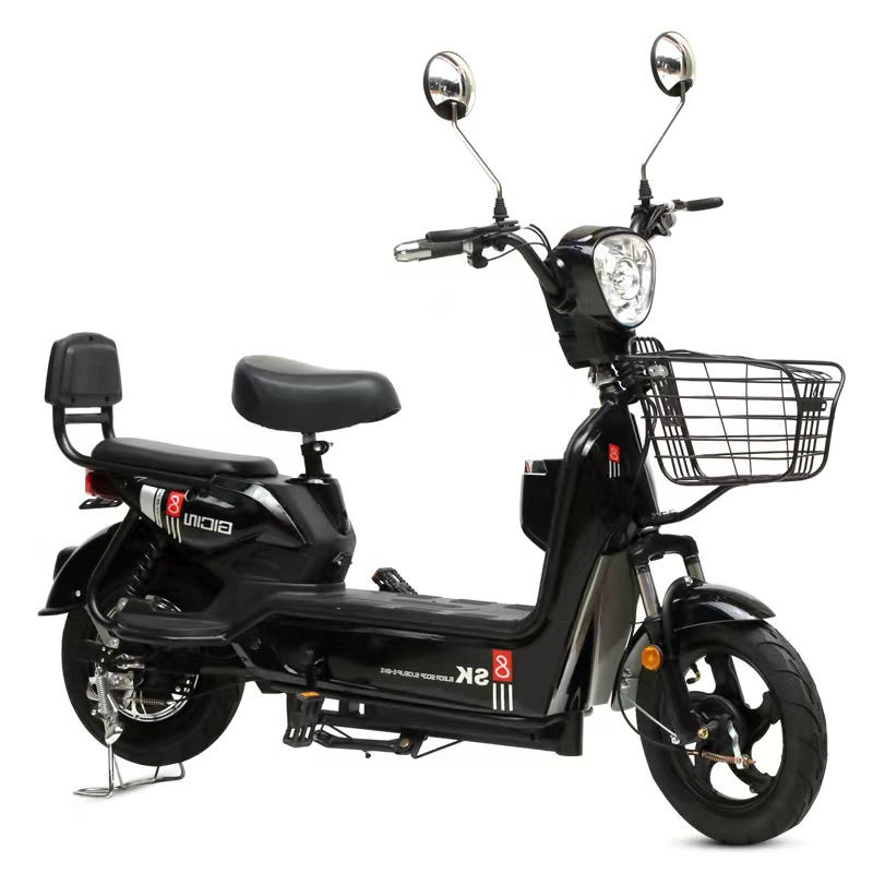 Wholesale 350W 48V E Bike Scooter 14 Inch Long Range City Electric Bike Bicycle for Adults 1