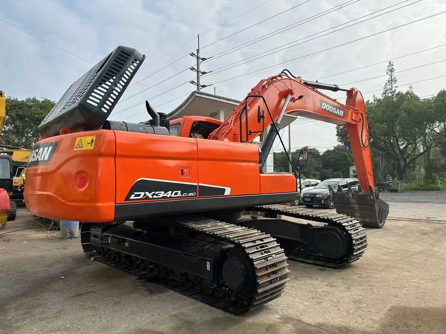 2020 DOOSAN DX340LC-9C Used Excavator 34 Tons Secondhand Hydraulic Crawler Digger in Shanghai Yard 1