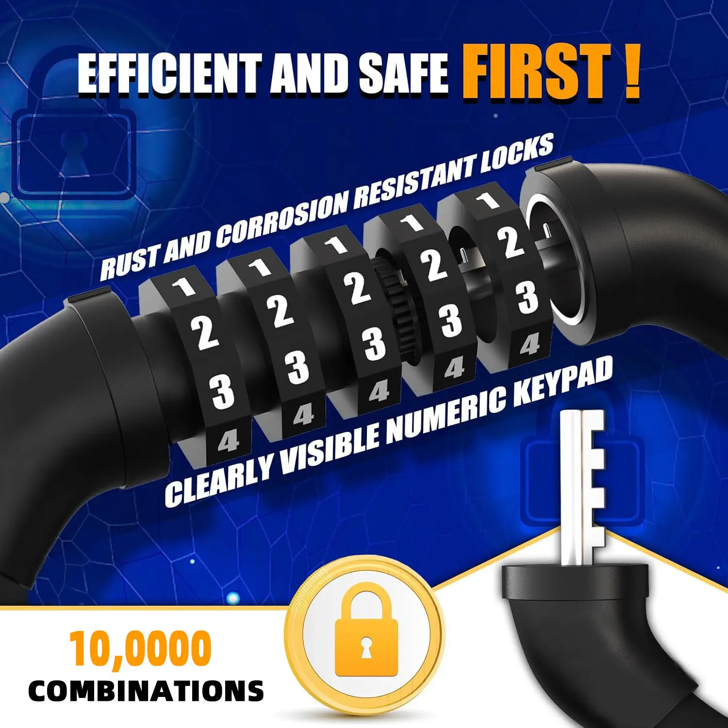 Scooter Lock Electric Scooter Lock Factory Direct Supply 3