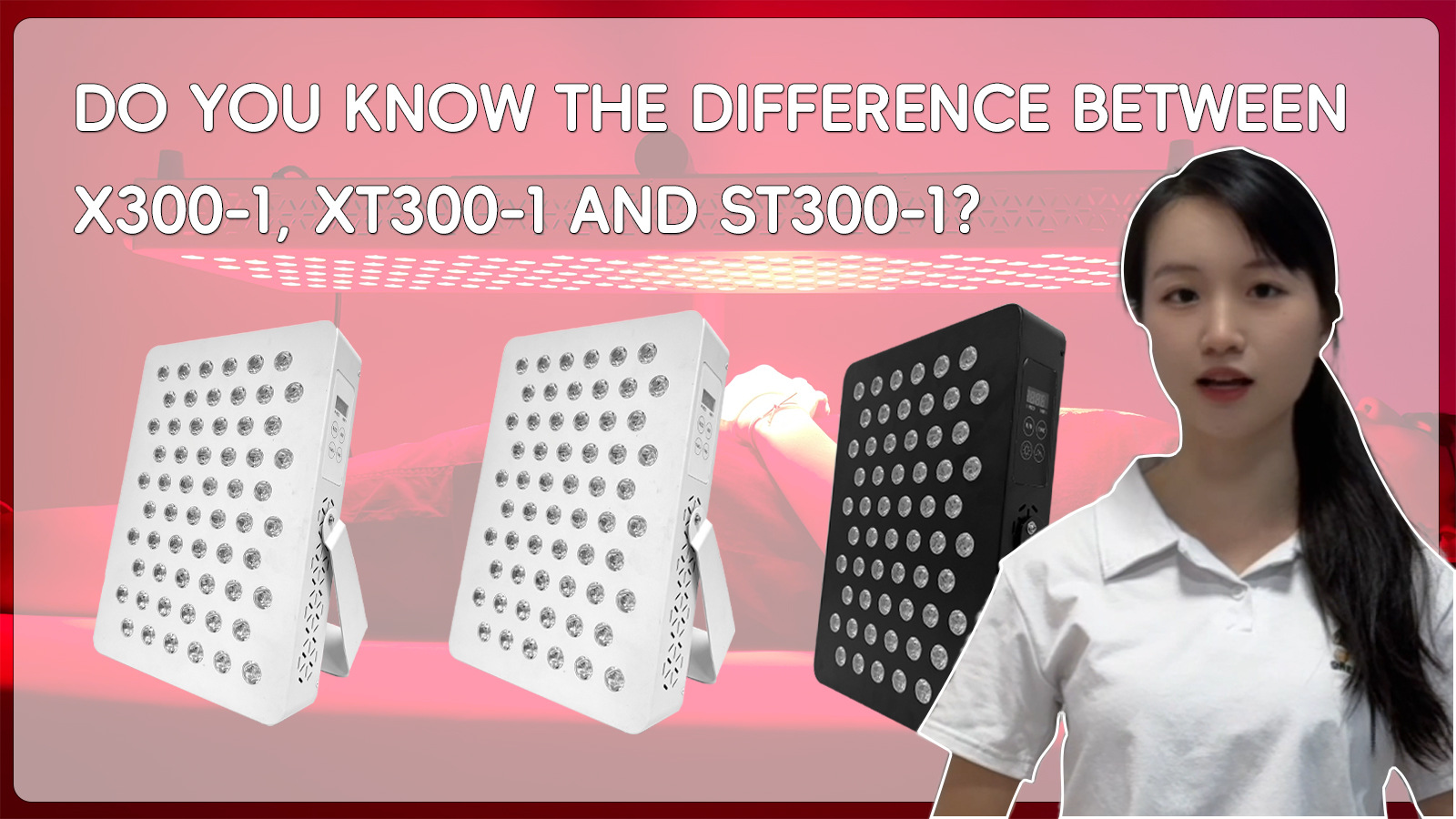 Comparison of X300-1, XT300-1, and ST300-1