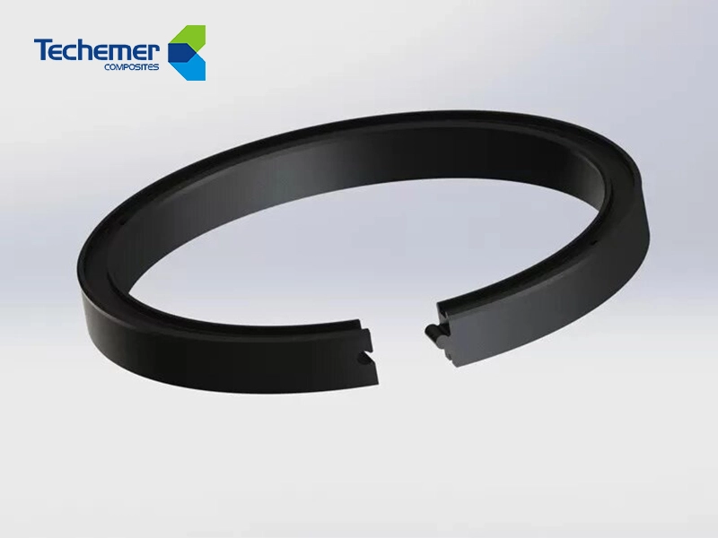 PU POM Shaft Seal Rod Seals PTFE NBR FKM TPE Rubber For Performance 1