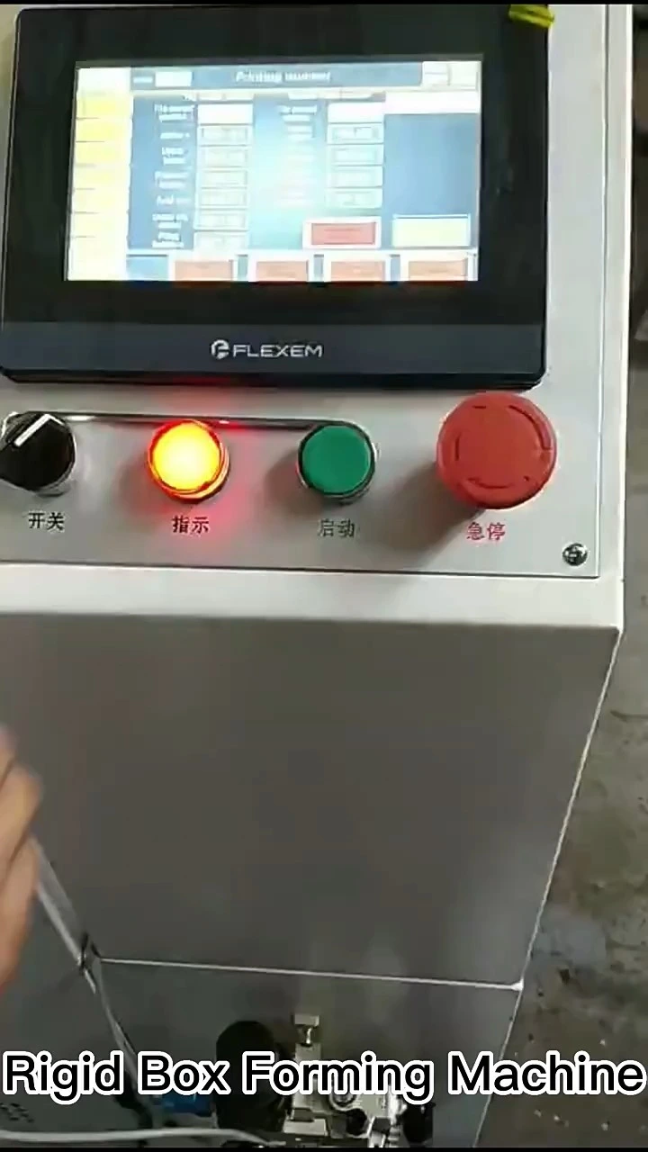 Mesin Pembentuk Kotak Kertas Kaku 1