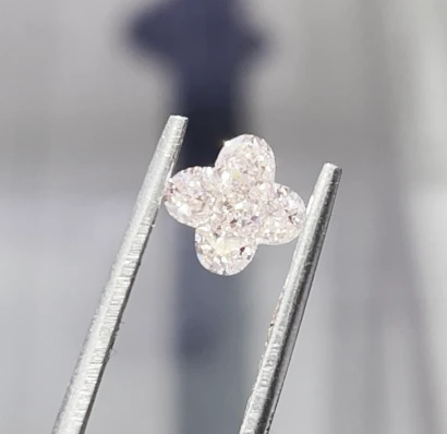 Four Clovers Shape Pink Lab-Grown Diamond 1.54ct 1