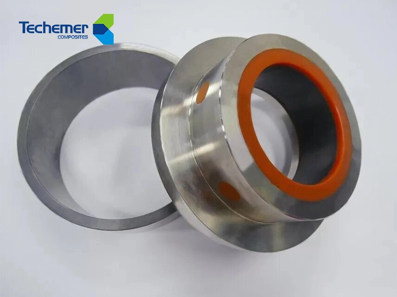 Ceramic Bushing With Stainless Steel Housing High Temperature Resistant Plain Bearing 1
