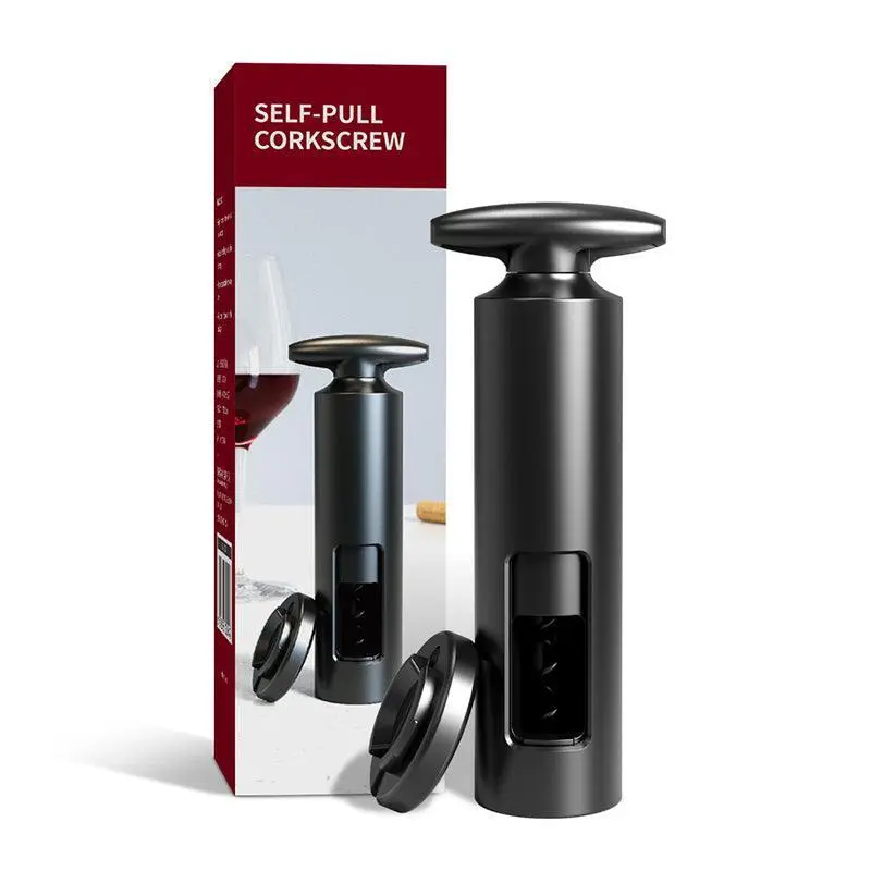 Manual Wine Corkscrew with Spiral Hook - Essential Bar Tool 1