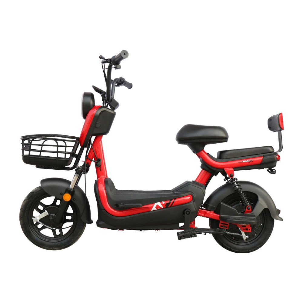 Hot Sale Vintage 350W 48V City Ebike Electric Bike LEAD ACID Battery 14 Inch E Bike Scooter City Electric Bike 1