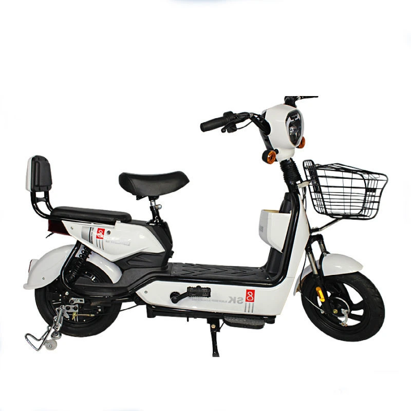 Patinete eléctrico de 14 pulgadas, 350 W, 36 V, económico, de largo alcance, para adultos. 1