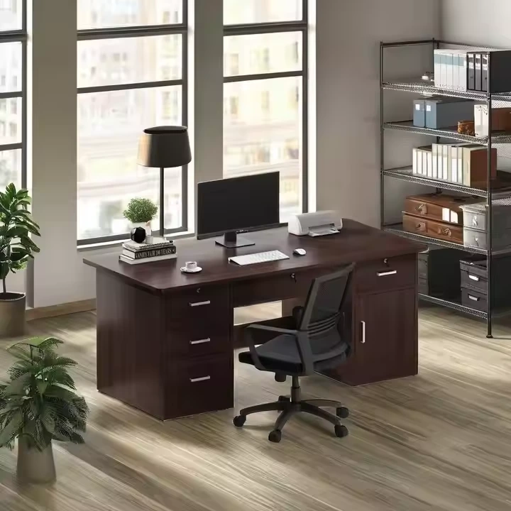Customized Modern Office Desk Furniture Wooden Office Table For Office 1