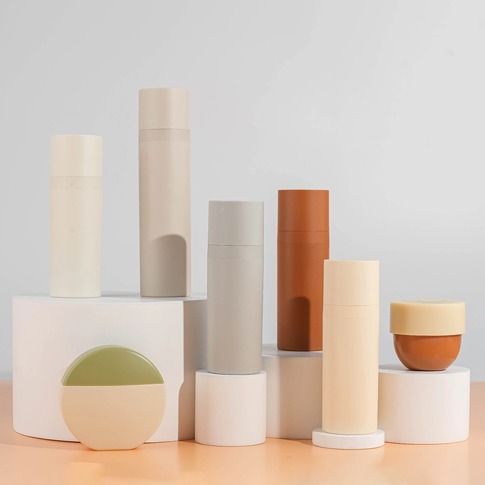 Set di flaconi e barattoli di lusso con pompa airless continua | Confezioni premium per la cura della pelle di creme e sieri BEST-45372 1