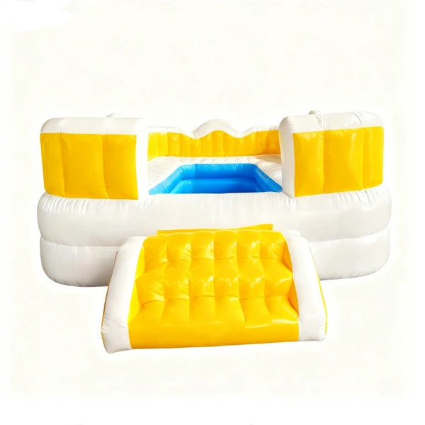 Canapé gonflable géant pour piscine 1