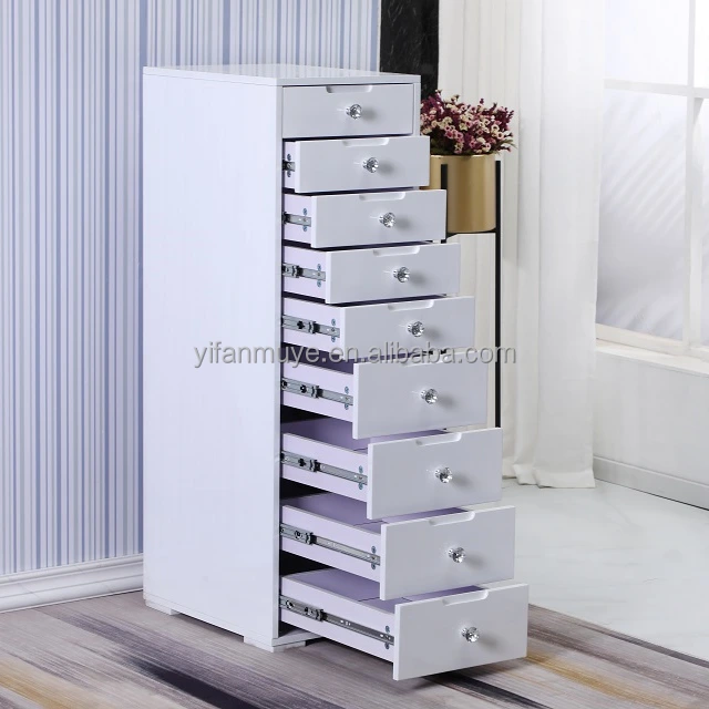 Factory Direct European Style Drawers Cabinet with Spacious 9 Drawer and 5 Drawer Storage Dresser Table Side Cabinet 1