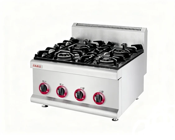 4 burner table top gas range