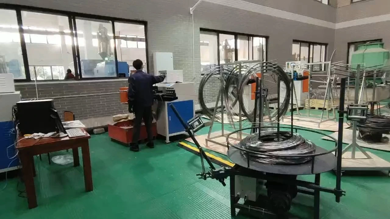 High Quality Circle Ring Making with Medium Frequency Butt Welding Machine for Sale in Models 2-6 1