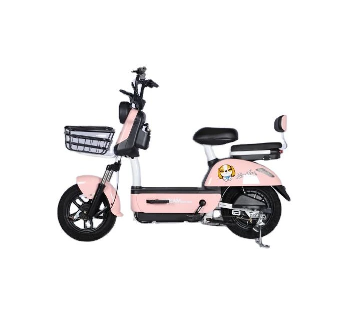 Wholesale Electric Bike 350W 48V Long Range 14 Inch City Electric Bike E Bike Scooter for Adults 1
