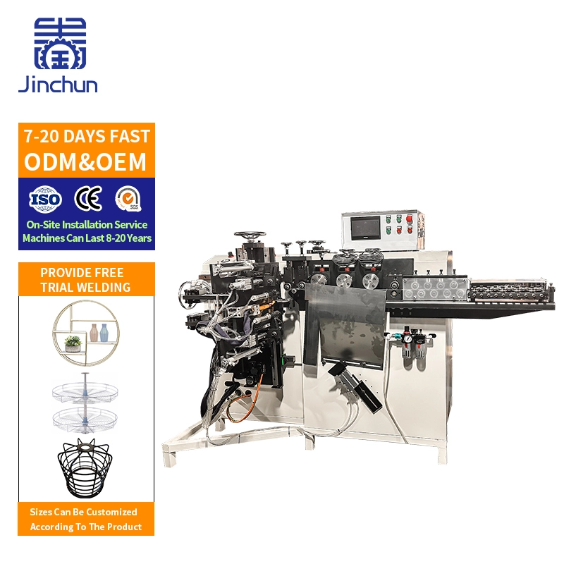 2-6mm Wire Bending Machine with TIG Arc Butt Welding for Automatic Wire Ring Making & CNC Spring Coiling 1