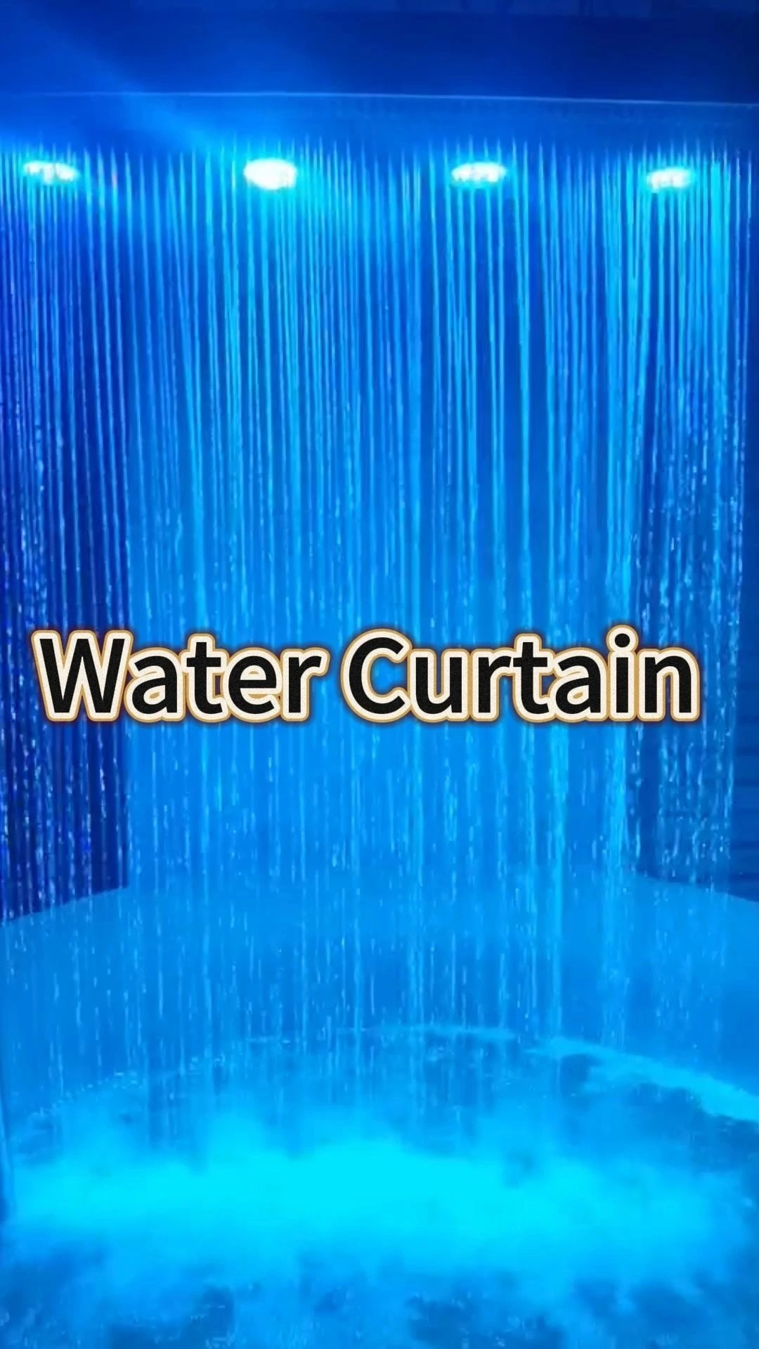 Water Crown Artistic Water Curtain for Interior Wall Decoration 1
