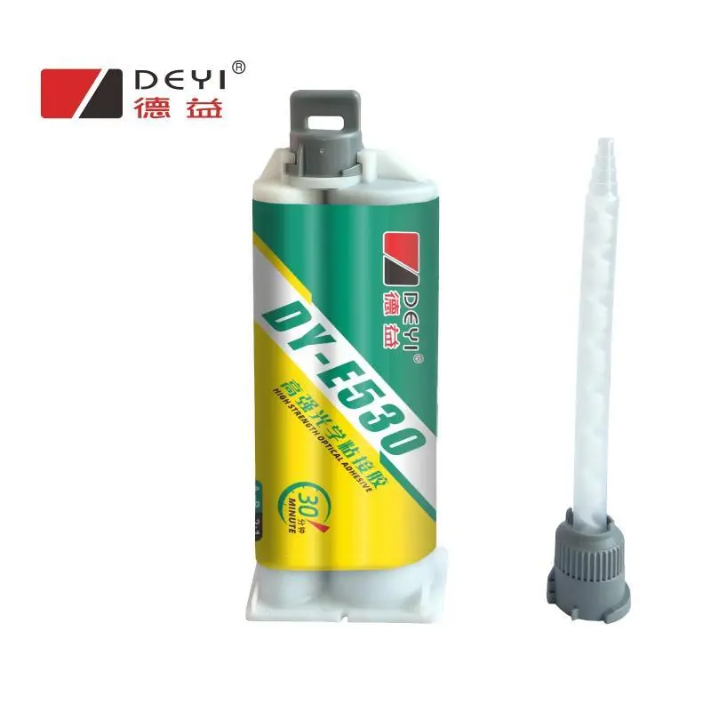 Keo dán quang học cường độ cao DY-E530 dùng để dán kính, ngọc bích và đồ trang sức 1