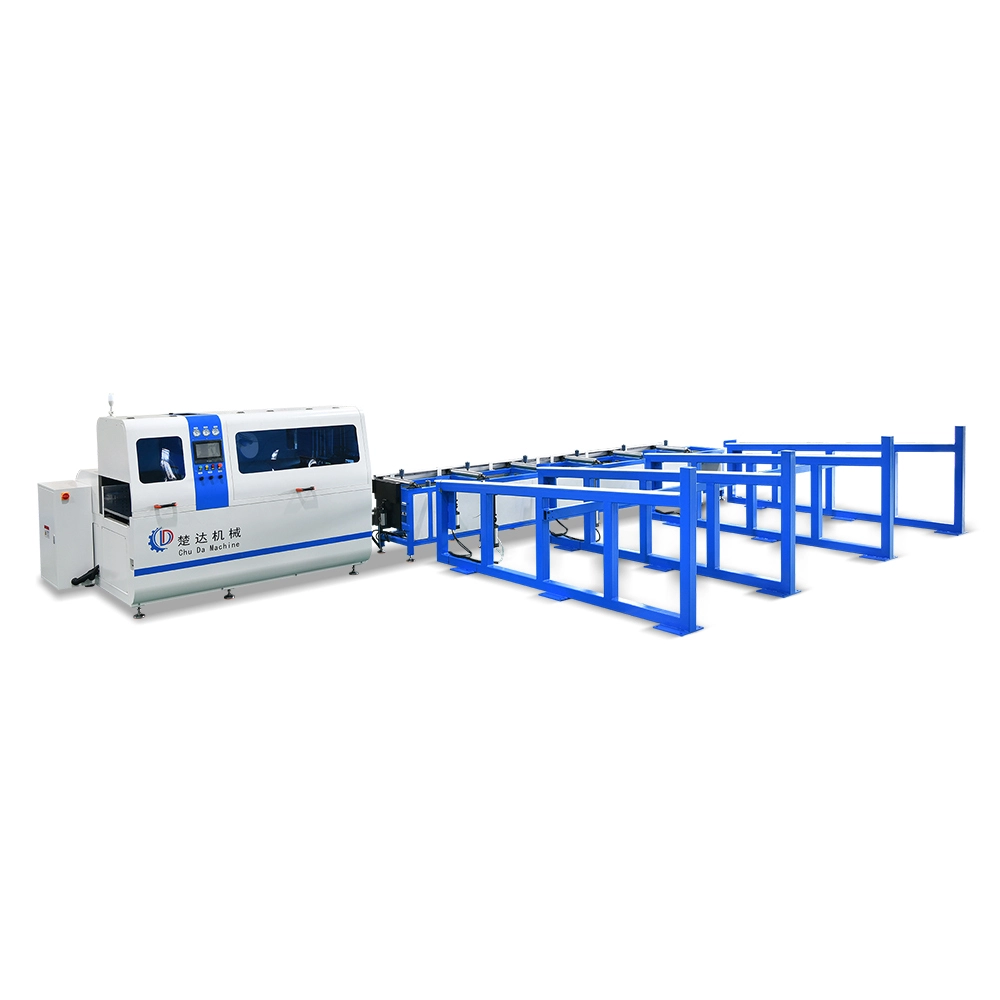 Fully automatic aluminum bar cutting machine line CD-620L 1