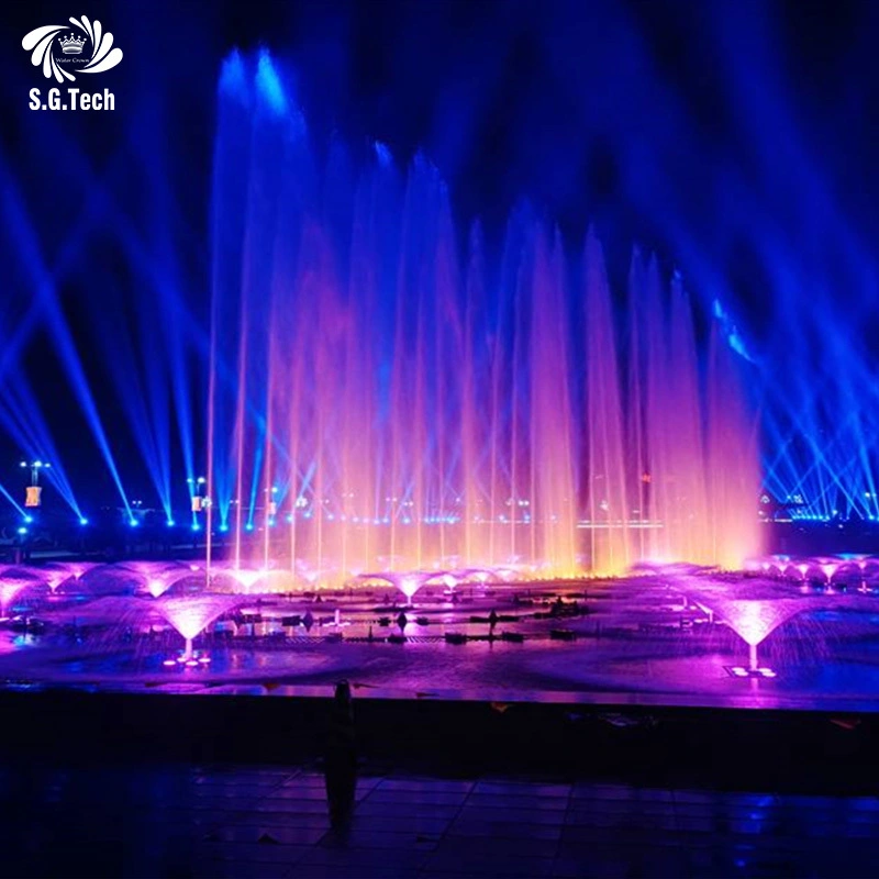 Water Crown Manufacturer Factory Directly Sell Synchronous Water Dance  Fountain 1