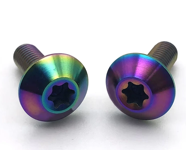 Titanium Bolts & Torx Button Head Screws for Motorcycle/Bicycle Parts 1