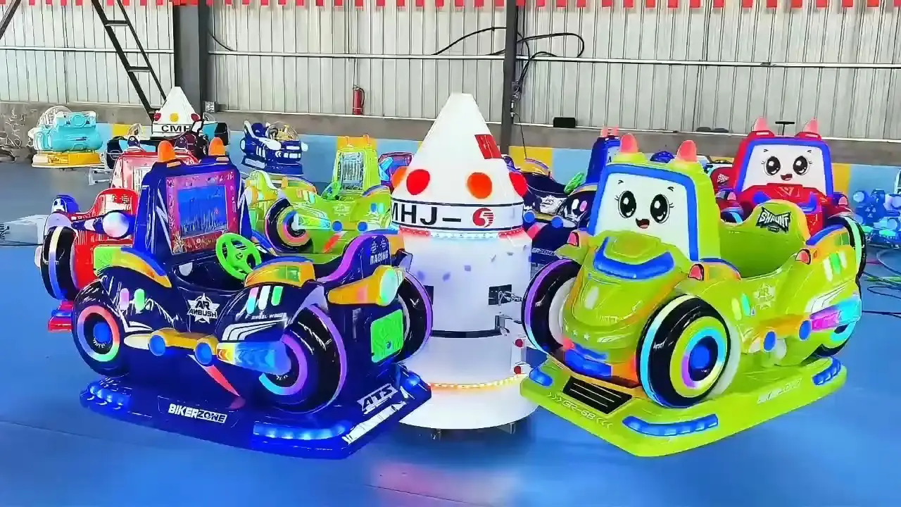 Small Children's Automatic Aircraft: LED Colorful Lights, Music, Timing & Remote Control 1