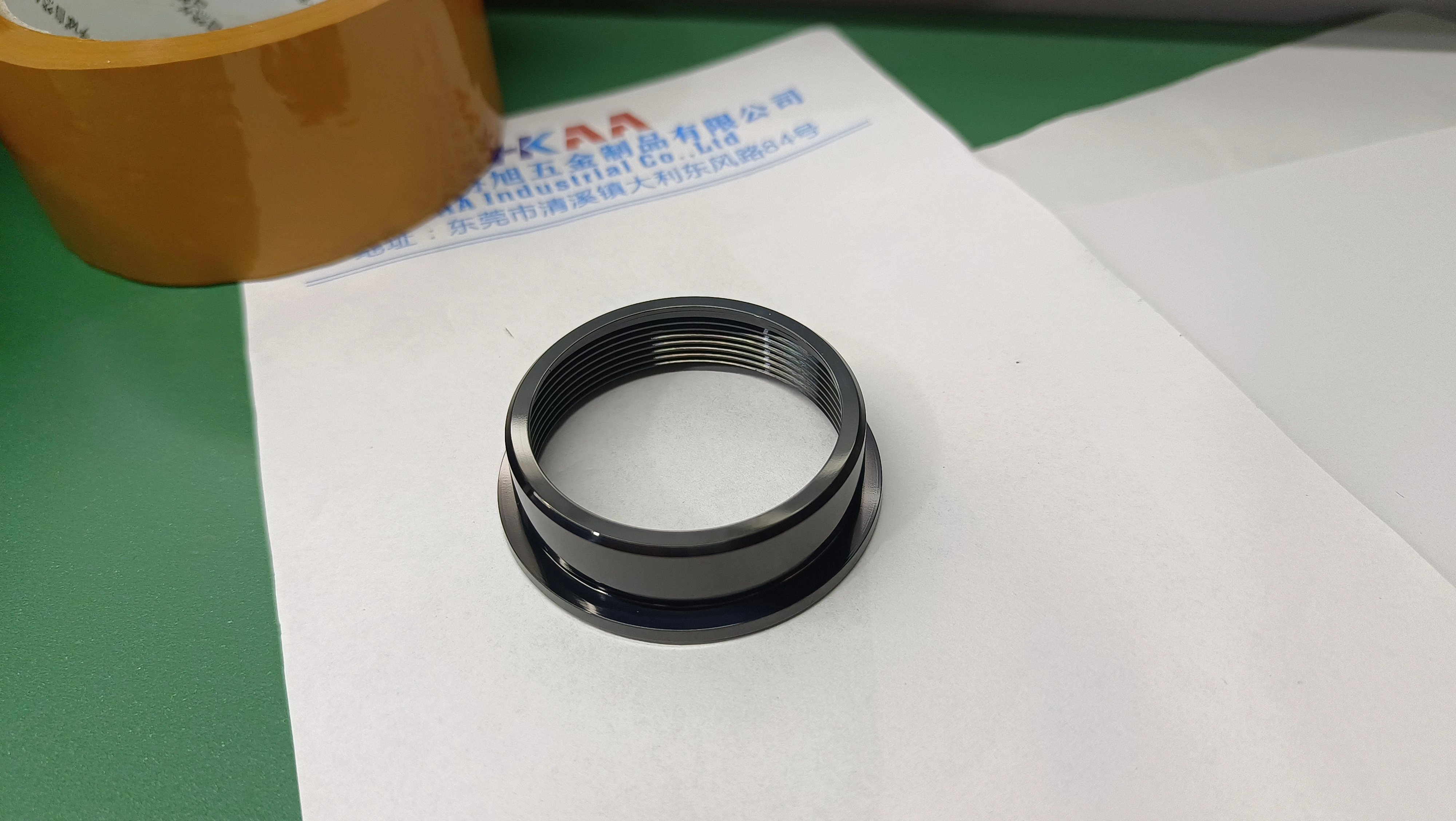 Кольца по индивидуальному заказу — латунь и алюминий с прецизионной обработкой 1