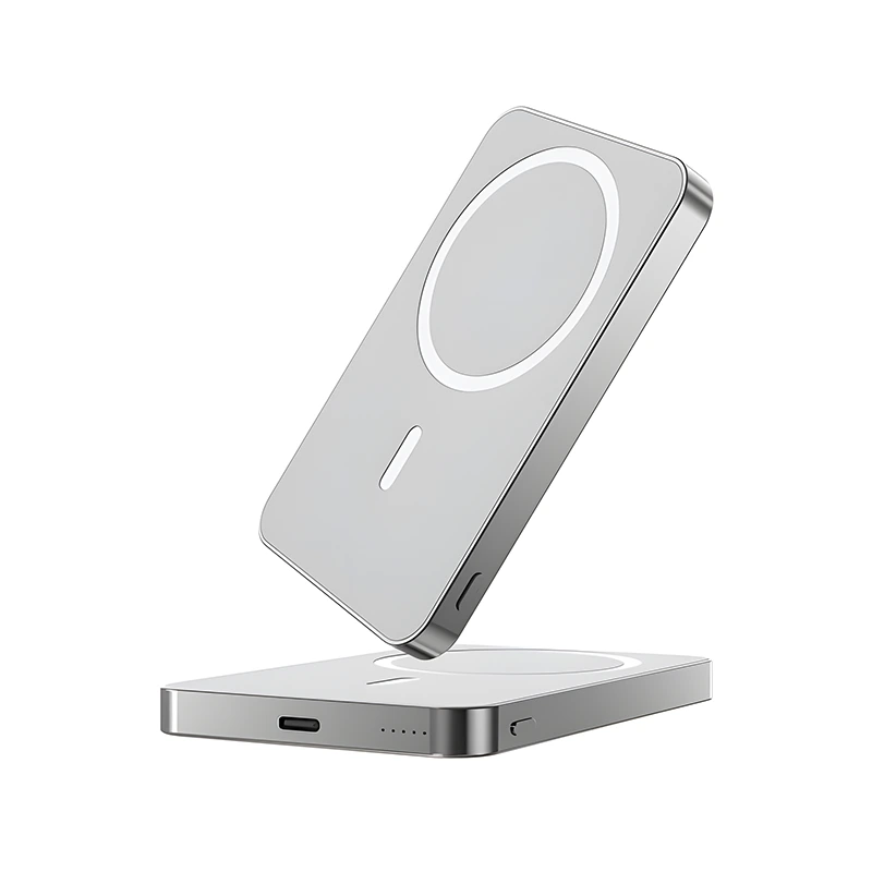 NB05 5000mah Magnetic Aluminum Wireless Power Bank 1