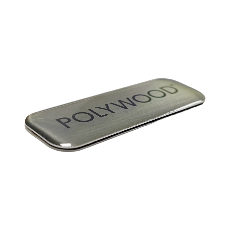 Custom Crystal-Clear 3D Epoxy Nameplates 4