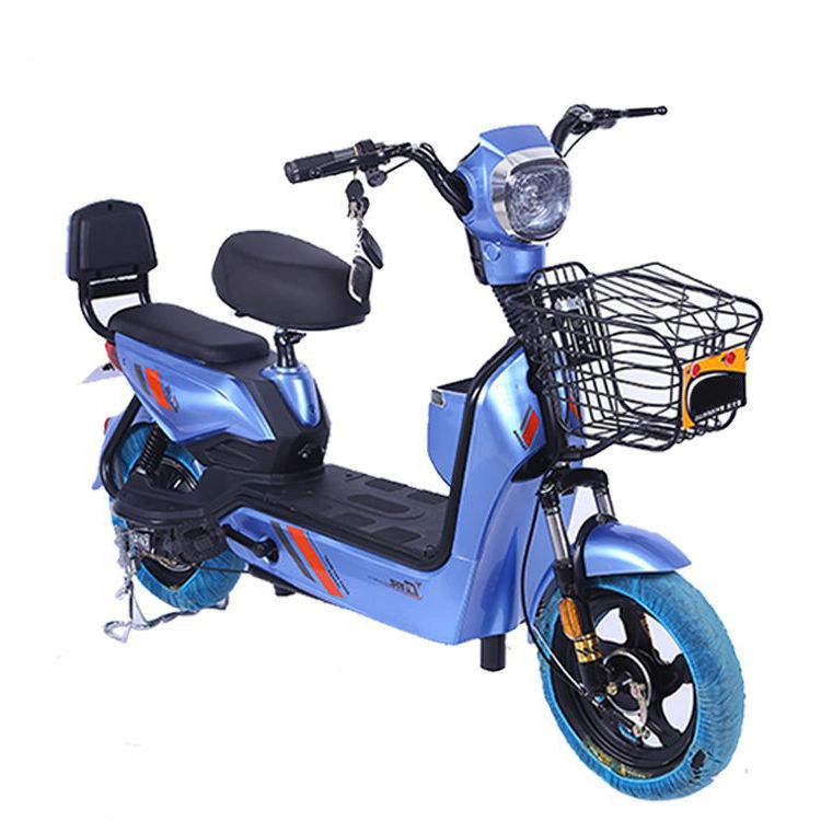 Wholesale 350W 48V Vintage Electric Bicycle 14 Inch Multifunction E-Bike Electric Bike City Electric Scooter 1