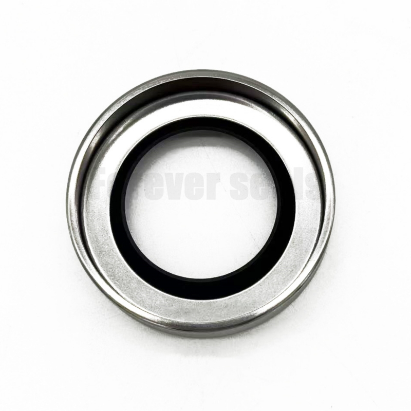 Sello de aceite de acero inoxidable con labio relleno de fibra de carbono de PTFE 10
