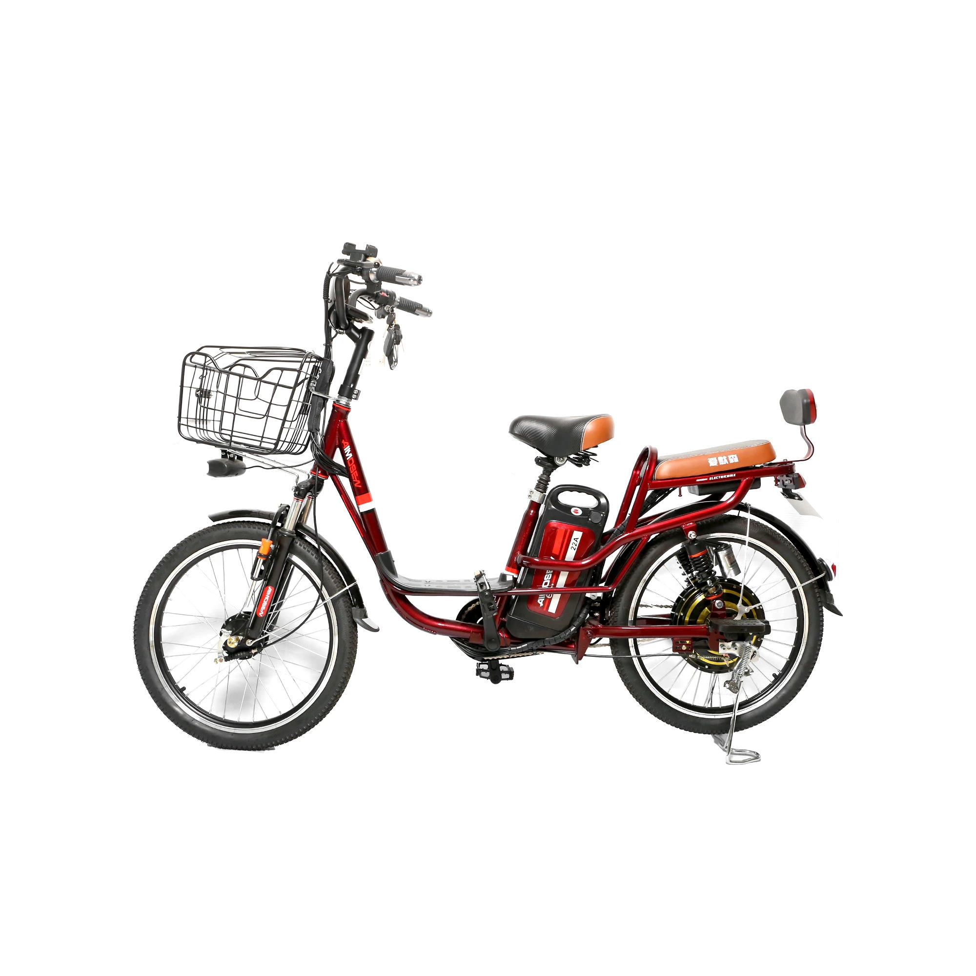 Hot Sale 20 Inch*2.125 Inch E-bike 22inch / 22inch 350W LED Display Aluminium Alloy Spoke Wheel Electric City Bike 1