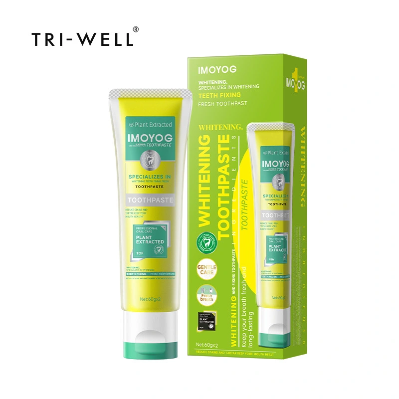 PROFESSIONAL oral care manufacturer Professional Whitening & Sensitivity Relief Toothpaste - Dual Pack (60g x 2) 1