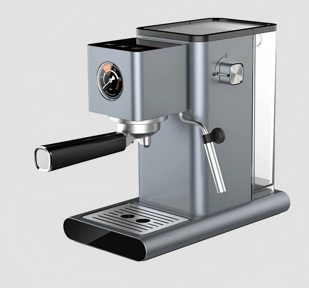Máquina de café expresso compacta RL Royal EM120A com controle preciso de temperatura 1