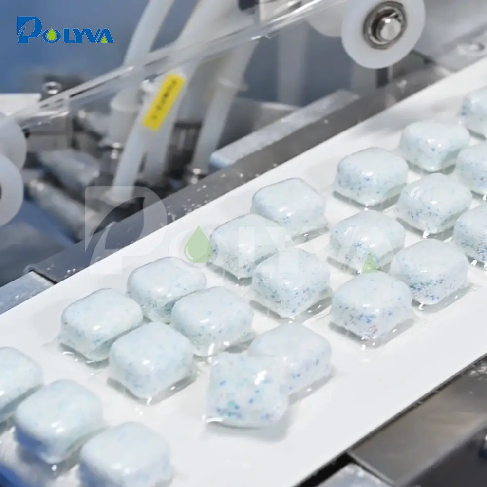 Water Soluble Film Packaging Machine PVA Film Laundry Capsule Packaging Machine Sustainable Packaging Solutions 5