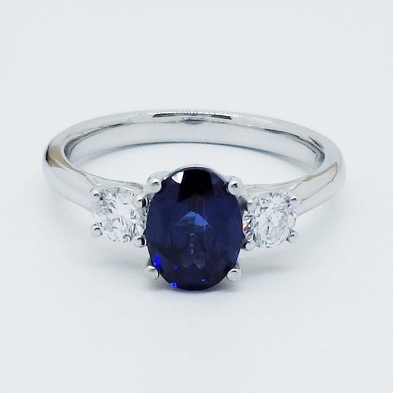 Gemstone Engagement Ring 1