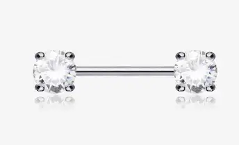18k gold lab diamond pierce and 18k gold lab ruby tennis 1