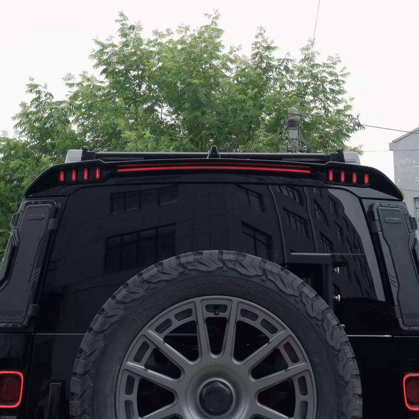Rear Spoiler for 2020-2025 Land Rover Defender 90 110 130 Rear Tail ...