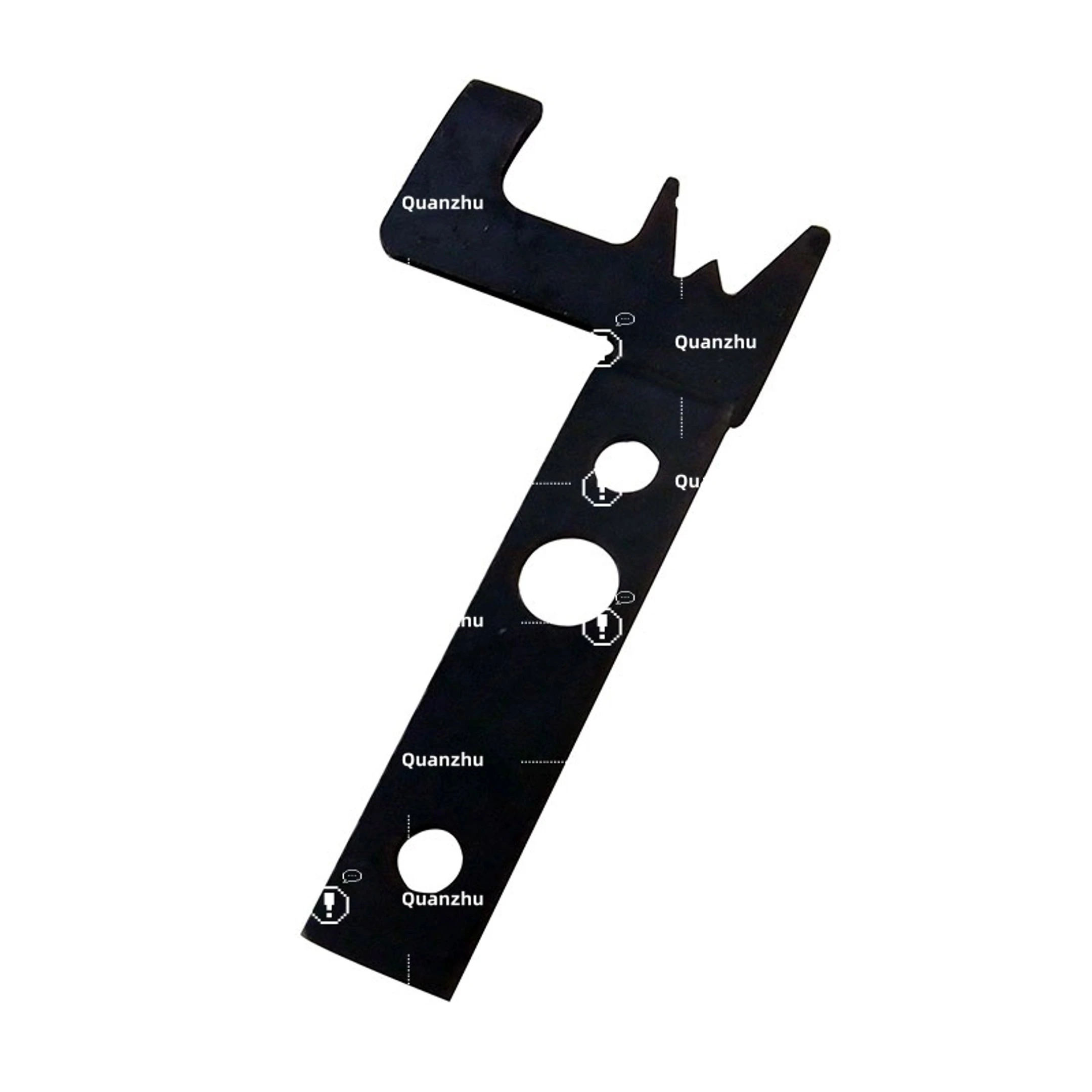 XZG Parts XG3KZW-02019 Kavisli İtici 2,5 Pozisyon | SMT Besleyici Aksesuarı 1