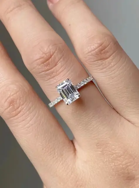 Custom Lab Grown Pink Diamond Engagement Ring Company 2