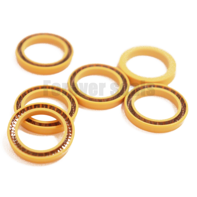 Yellow UPE Spring Energized Seals 2