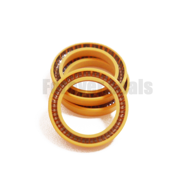 Yellow UPE Spring Energized Seals 1
