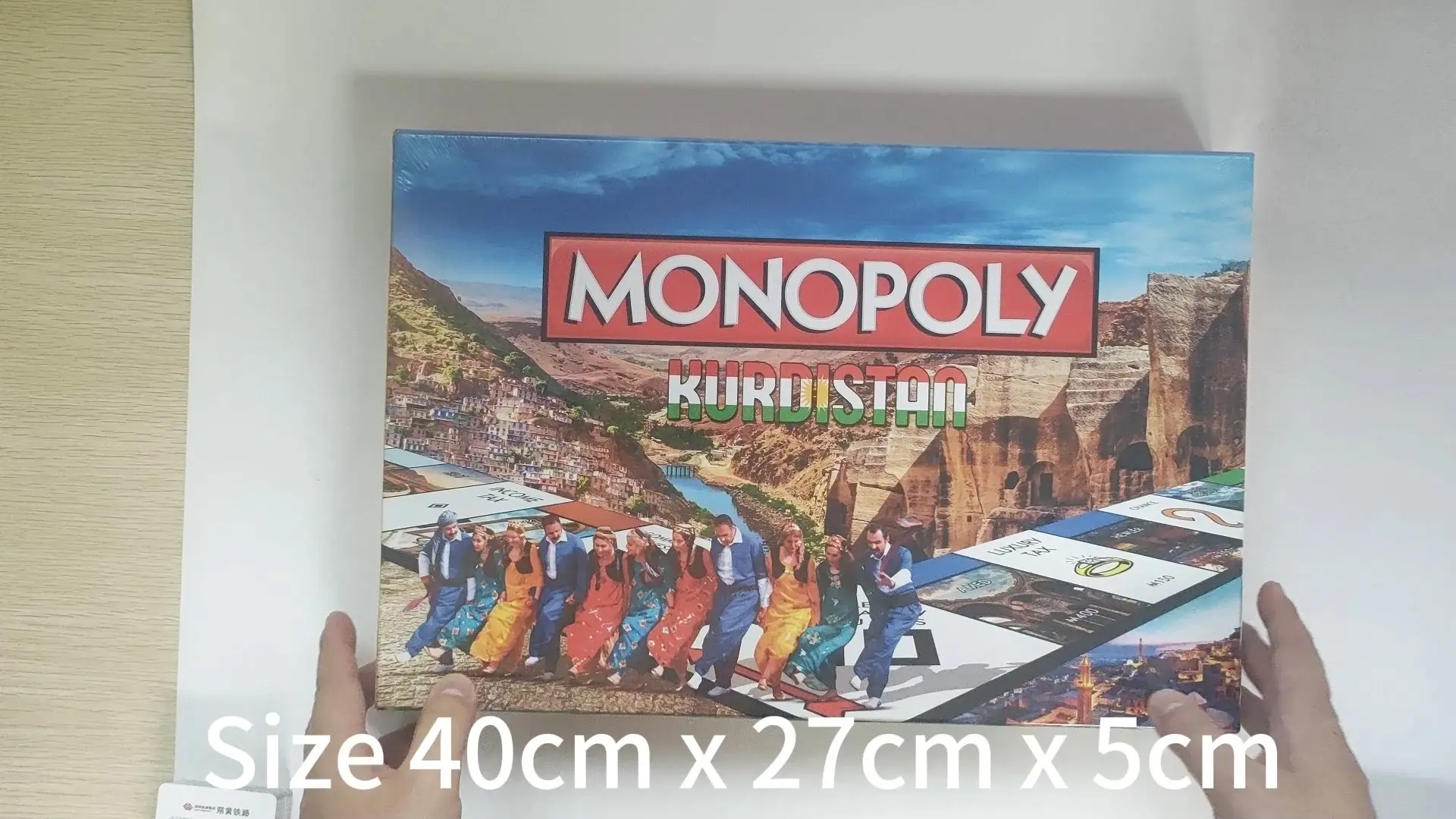 Monopoly Kurdistan Custom Brettspiel: Kurdische Kultur – Themen-Tischerlebnis für Familie und Party 1