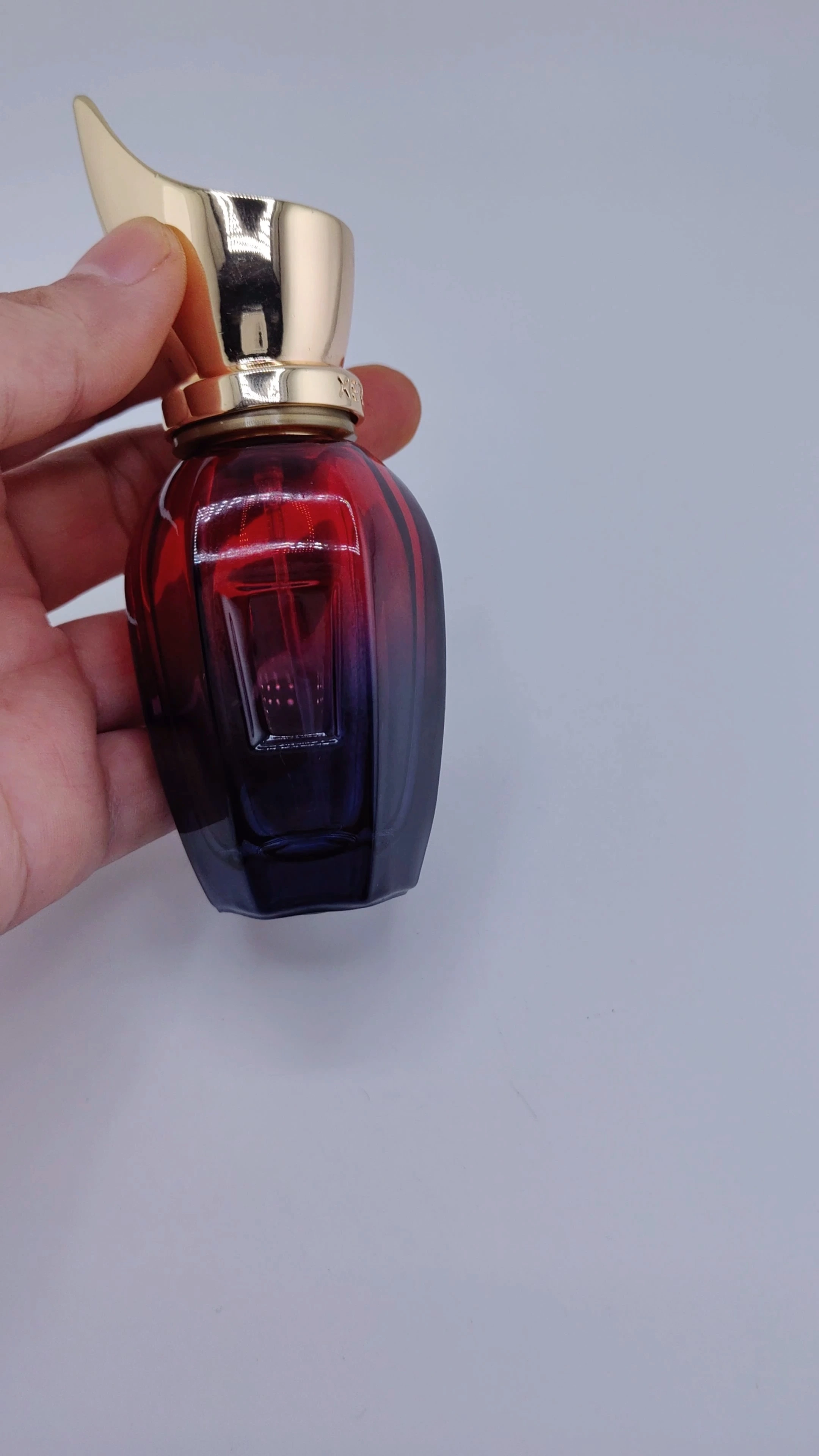 Glamorous Wholesale High Quality 100 ml Perfume Bottle Manufacturer  Aroma Amber Black Luxury  Empty Spray Perfume Bottles with Box 1