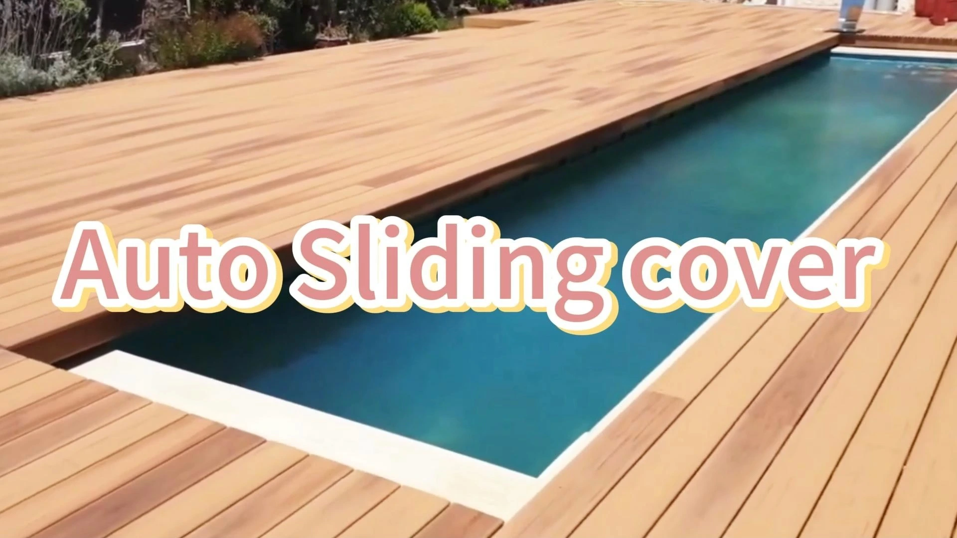 Water Crown Factory Direct Supply Design Movable Floor Automatic Sliding Pool Cover 1