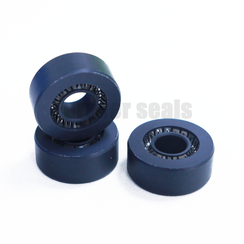 Sellos de PTFE puro con resorte energizado - Azul marino 2