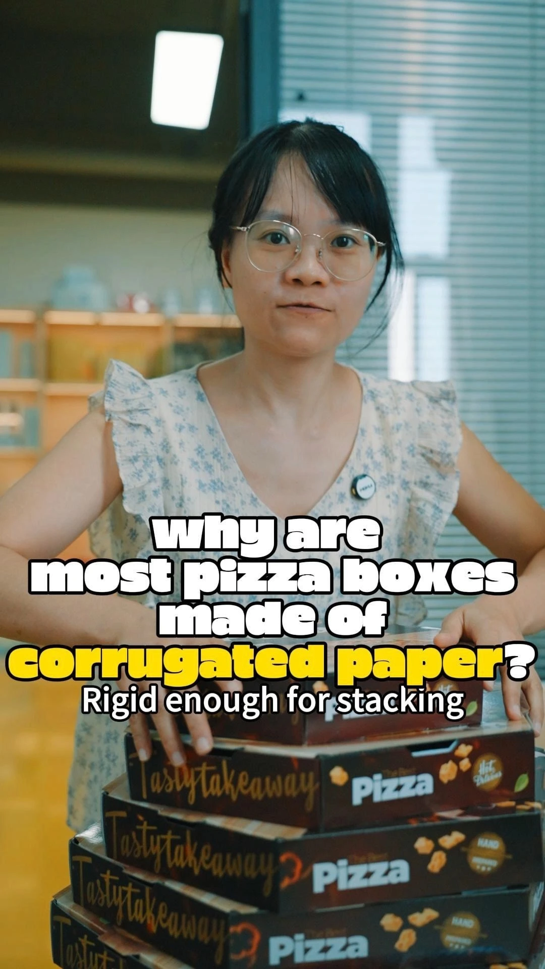 Eco-friendly and biodegradable corrugated paper packaging pizza box customization 1